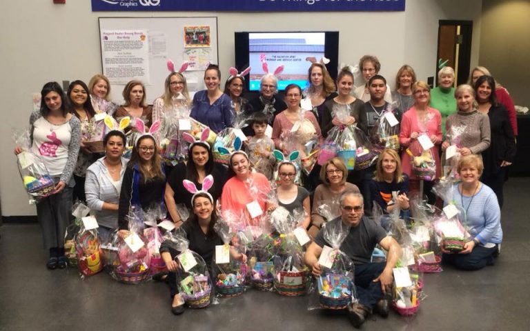 Project Easter Bunny Preparing 500 Easter Baskets For Families Fighting Cancer <h4 style='color:#999;font-weight: 300;font-size: 18px;margin-top:20px;' data-eio=
