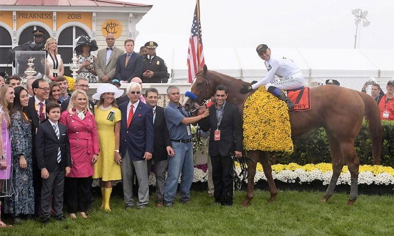 Justify Takes The Belmont, Wins Horse Racing’s 13th Triple Crown