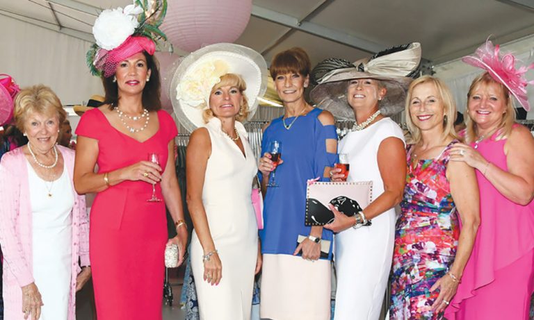 Pink Is Red Hot at Saratoga Race Course