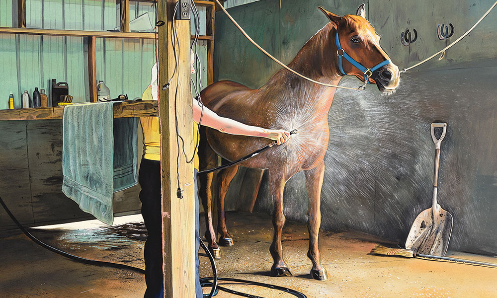 Artist James Fiorentino S Hyper Realistic Paintings Strike A Saratoga Chord Saratoga Living