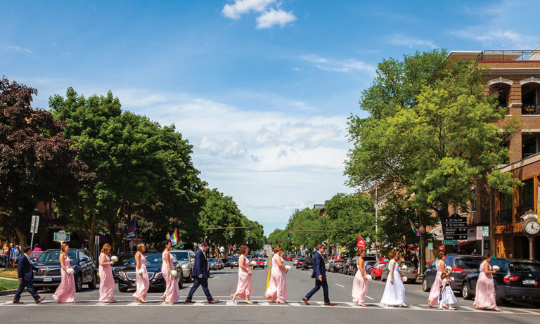 The Scene: How Timothy And Jeremiah Tyrrell Made Their Wedding Day A Downtown Saratoga Extravaganza