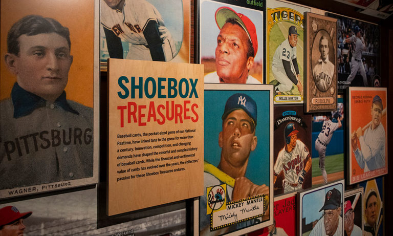 National Baseball Hall Of Fame In Cooperstown Opening New Exhibit On Baseball Cards