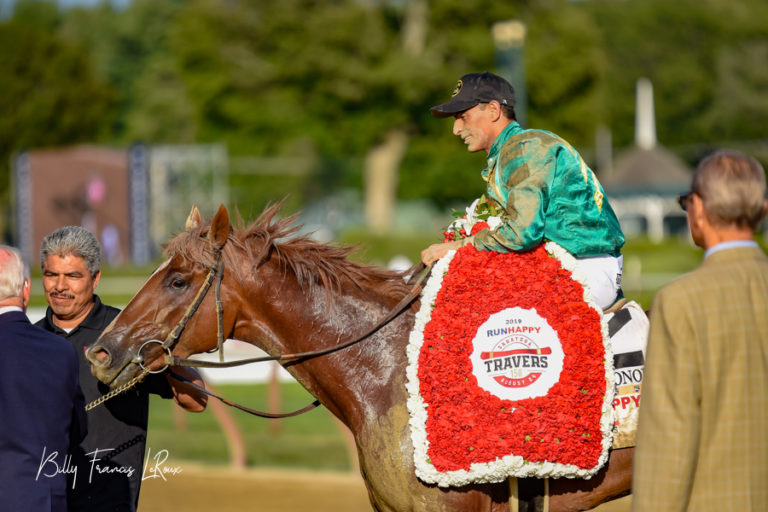 daily-racing-form-patience-pays-off-as-code-of-honor-takes-the-travers