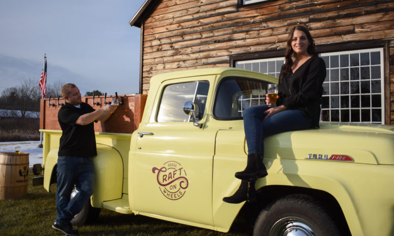 Glens Falls’ Craft On Wheels Provides Mobile Bartending Services Out Of A Vintage Ford Truck