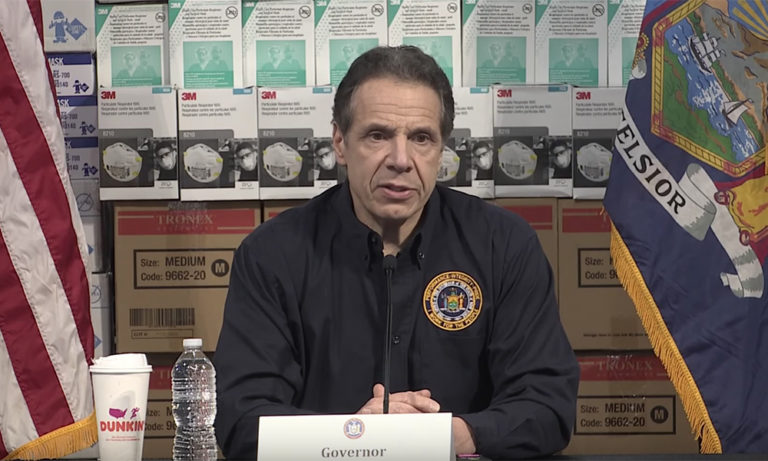 New York Governor Cuomo: COVID-19 Outbreak Moving Across State Like ‘Bullet Train’