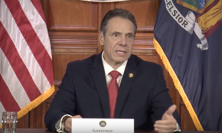 New York Governor Cuomo: Schools, Nonessential Businesses To Remain Closed Until April 29