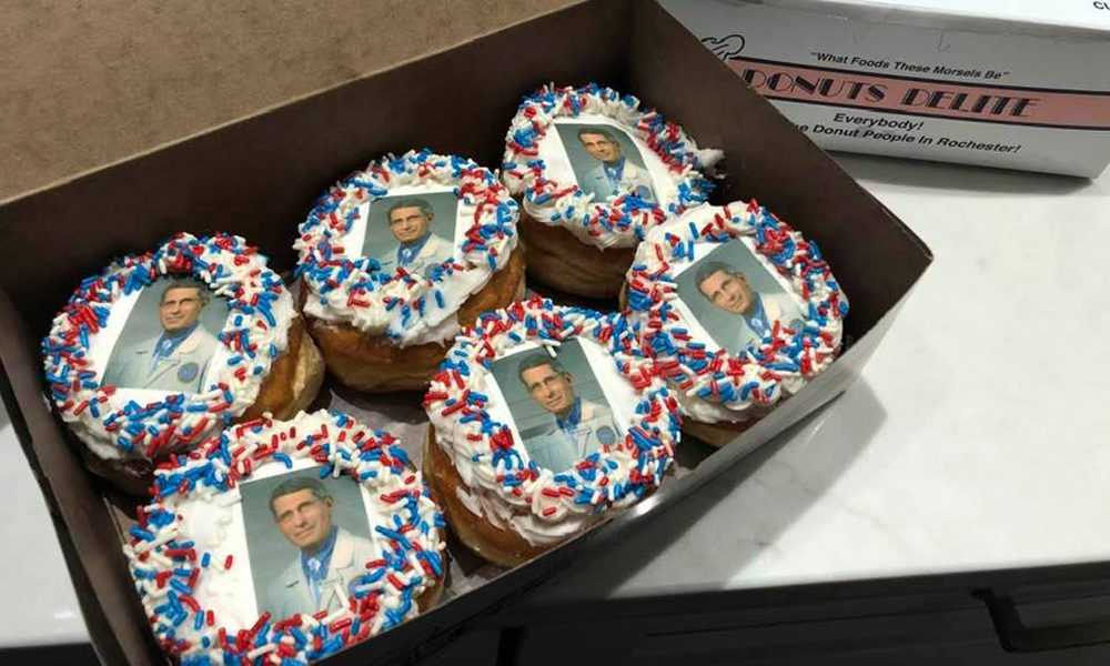 Rochester Bakery Producing 'Dr. Anthony Fauci' Doughnuts ...