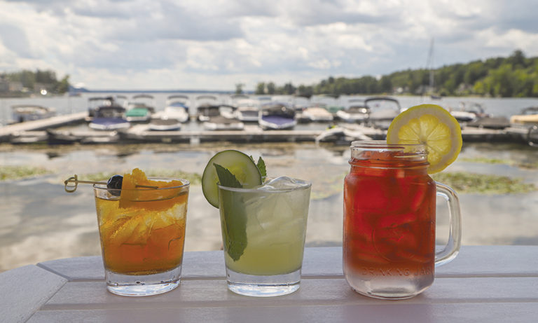 While Away Your Last Warm Days With Specialty Cocktails at 550 Waterfront