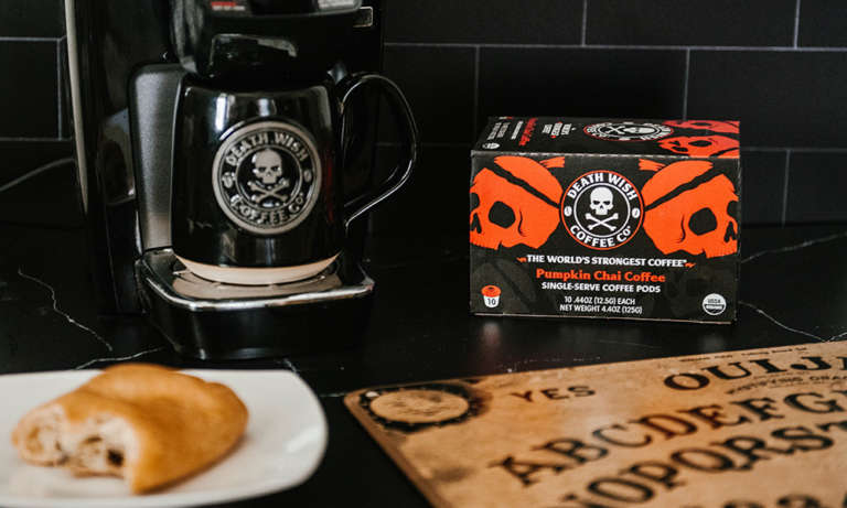 Death Wish Coffee Pumps Up Fall Season With Pumpkin Chai Product (Updated)
