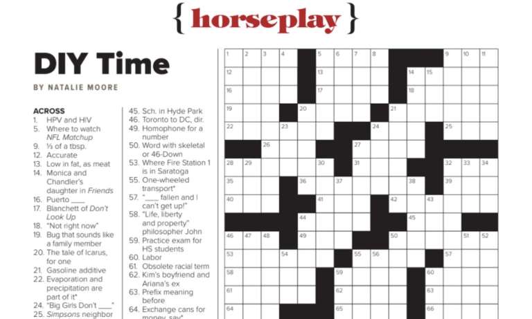 The 2022 Design Issue: Crossword Puzzle Answer Key