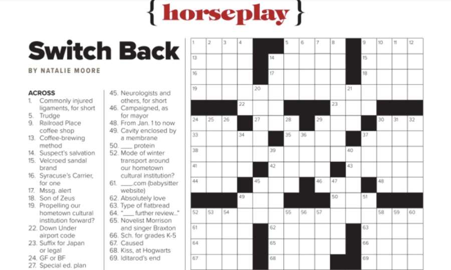 The 2022 Summer Issue: Crossword Puzzle Answer Key Saratoga Living
