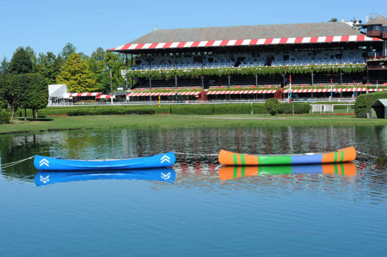 Who Knew Blue Canoe: The Story Behind Saratoga Race Course’s Infield Oddity