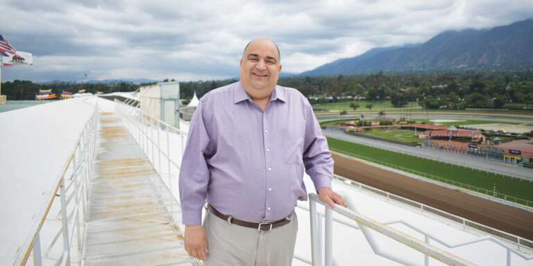 Frank Mirahmadi, Saratoga’s New Track Announcer, is Answering the Call