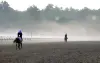 Gallery: A Rainy Morning on the Backstretch